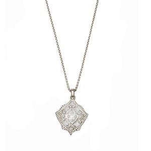 KENDRA SCOTT • Silver Filigree Kacey Necklace